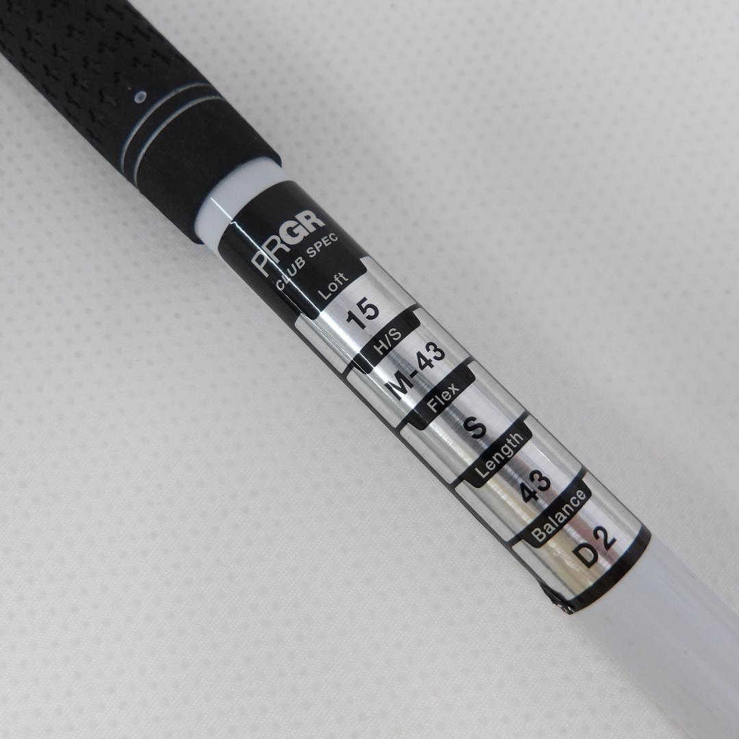 2021 PRGR egg spoon BLACK FW エッグスプーン ロフト15° S（M43