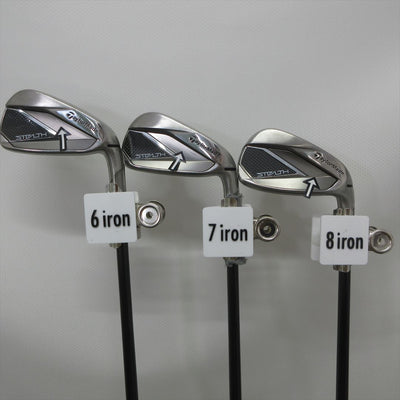 TaylorMade Iron Set STEALTH Stiff TENSEI RED TM60(STEALTH) 5 pieces