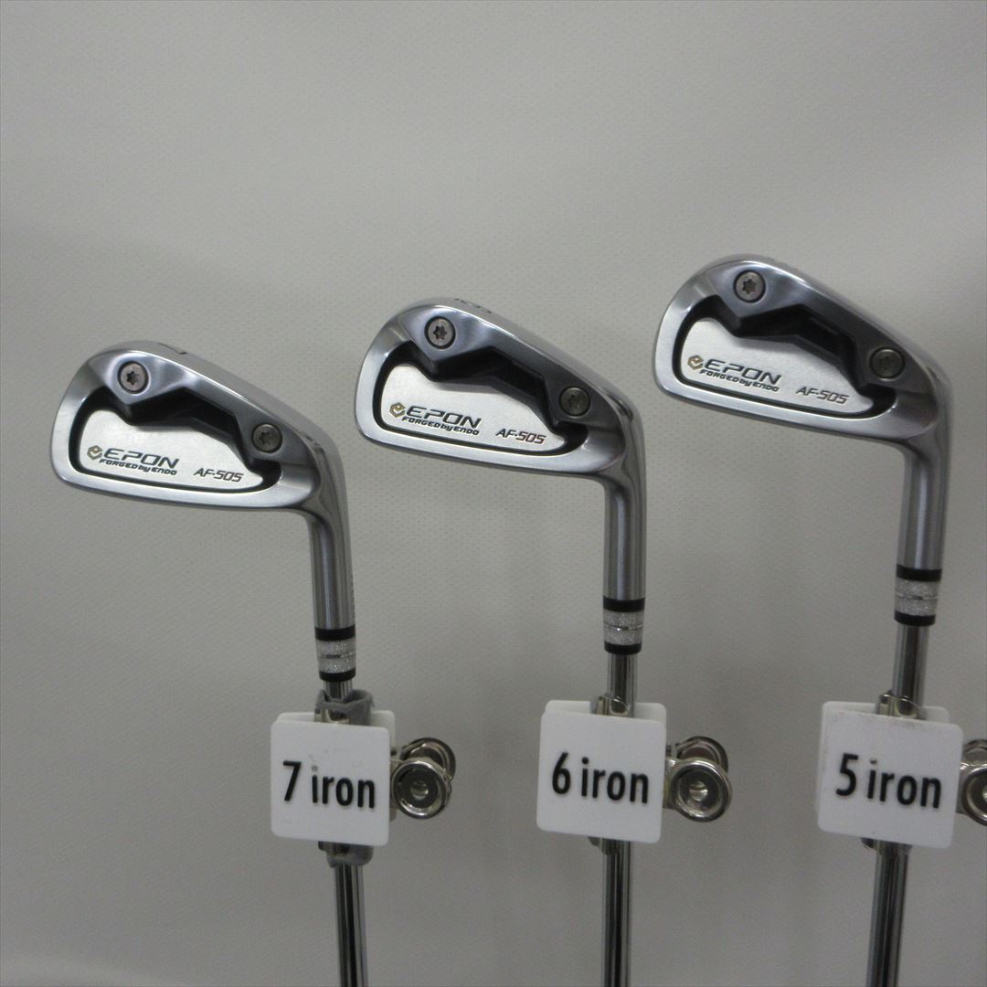 Epon Iron Set EPON AF-505 Stiff Dynamic Gold 6 pieces