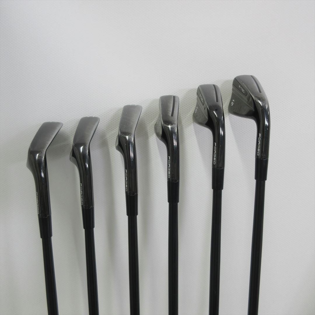 TaylorMade Iron Set Taylor Made P790 BLACK(2021) Stiff Dynamic Gold 105 VSS BLACK S200 6 pieces