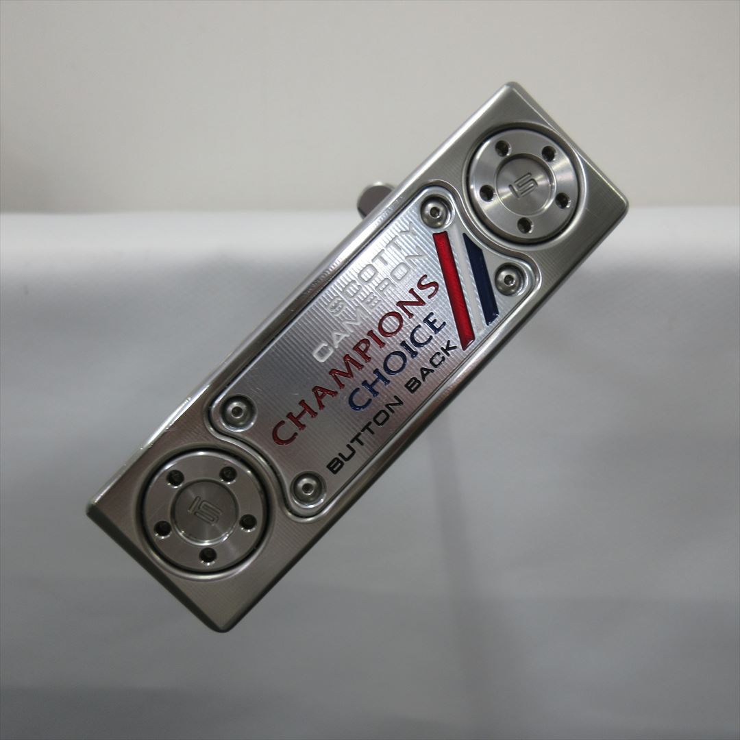 SCOTTY CAMERON Putter CHAMPIONS CHOICE BUTTON BACK NEWPORT 2 PLUS(2023) 34 inch