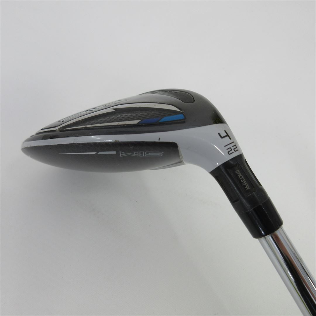 TaylorMade Hybrid SIM MAX HY 22° Stiff KBS MAX85 JP