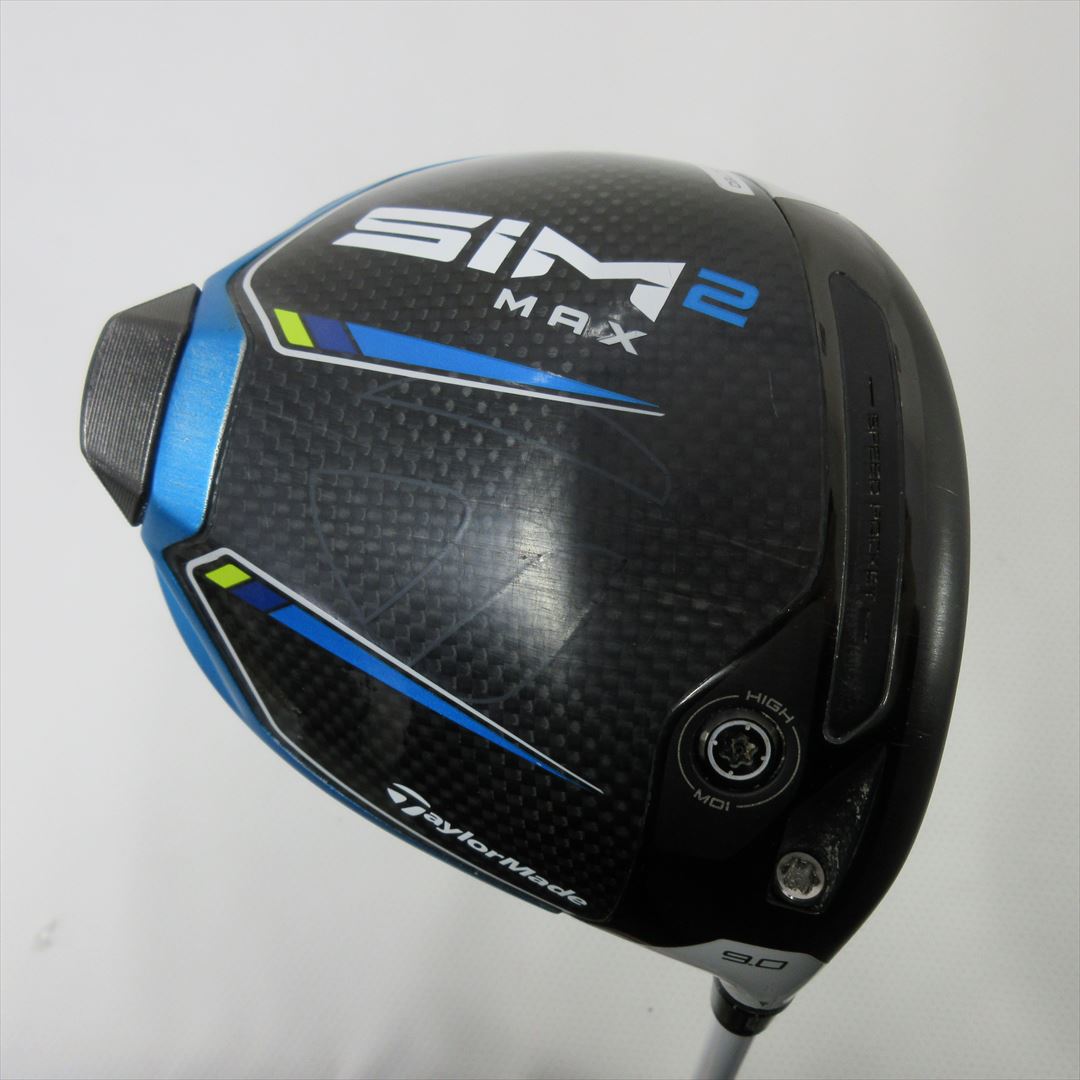 TaylorMade Driver SIM2 MAX 9° Stiff Tour AD HD-6