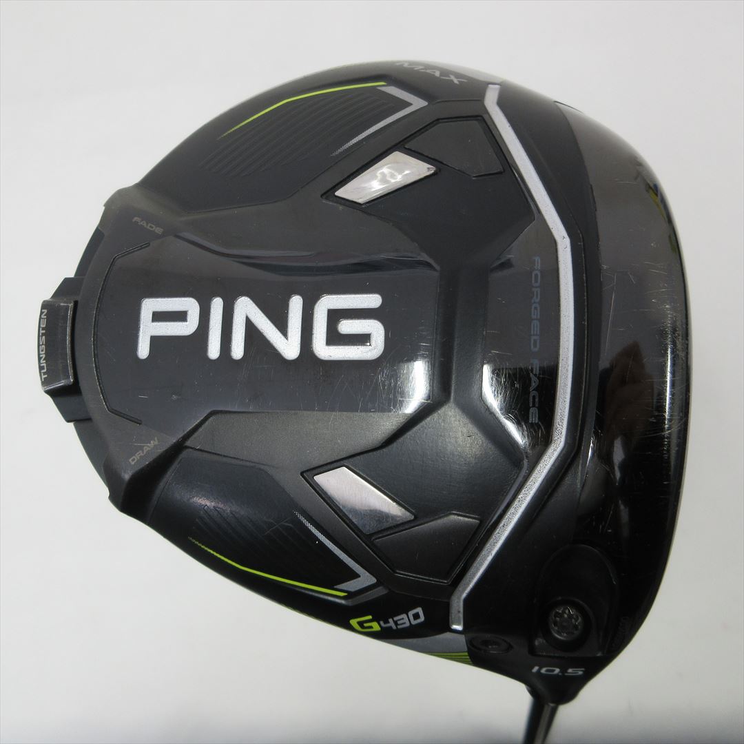 Ping Driver Fair Rating G430 MAX 10.5° Stiff ALTA J CB BLACK