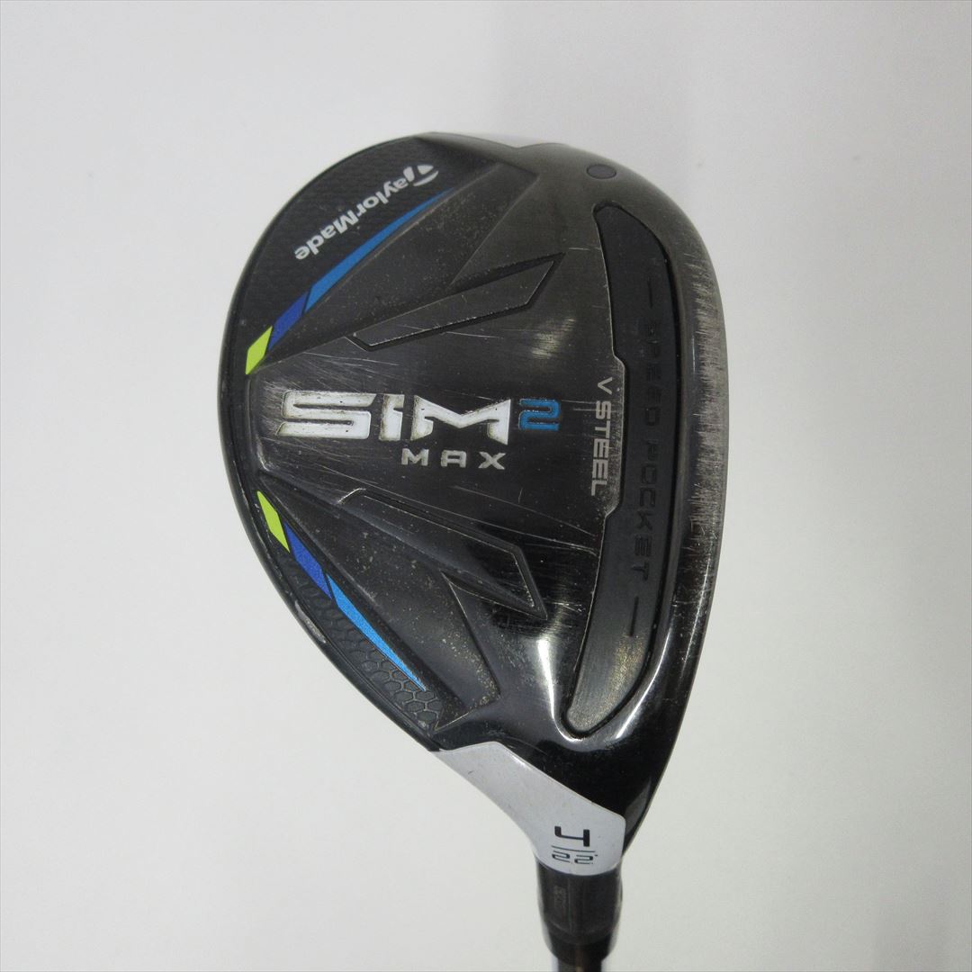 TaylorMade Hybrid SIM2 MAX HY 22° Stiff KBS MAX MT85 JP