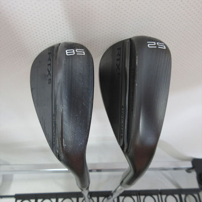 "2-Pack Golf Clubs" Cleveland Wedge RTX6 ZIPCORE BK 52°&58° Stiff NSPRO 950GHneo