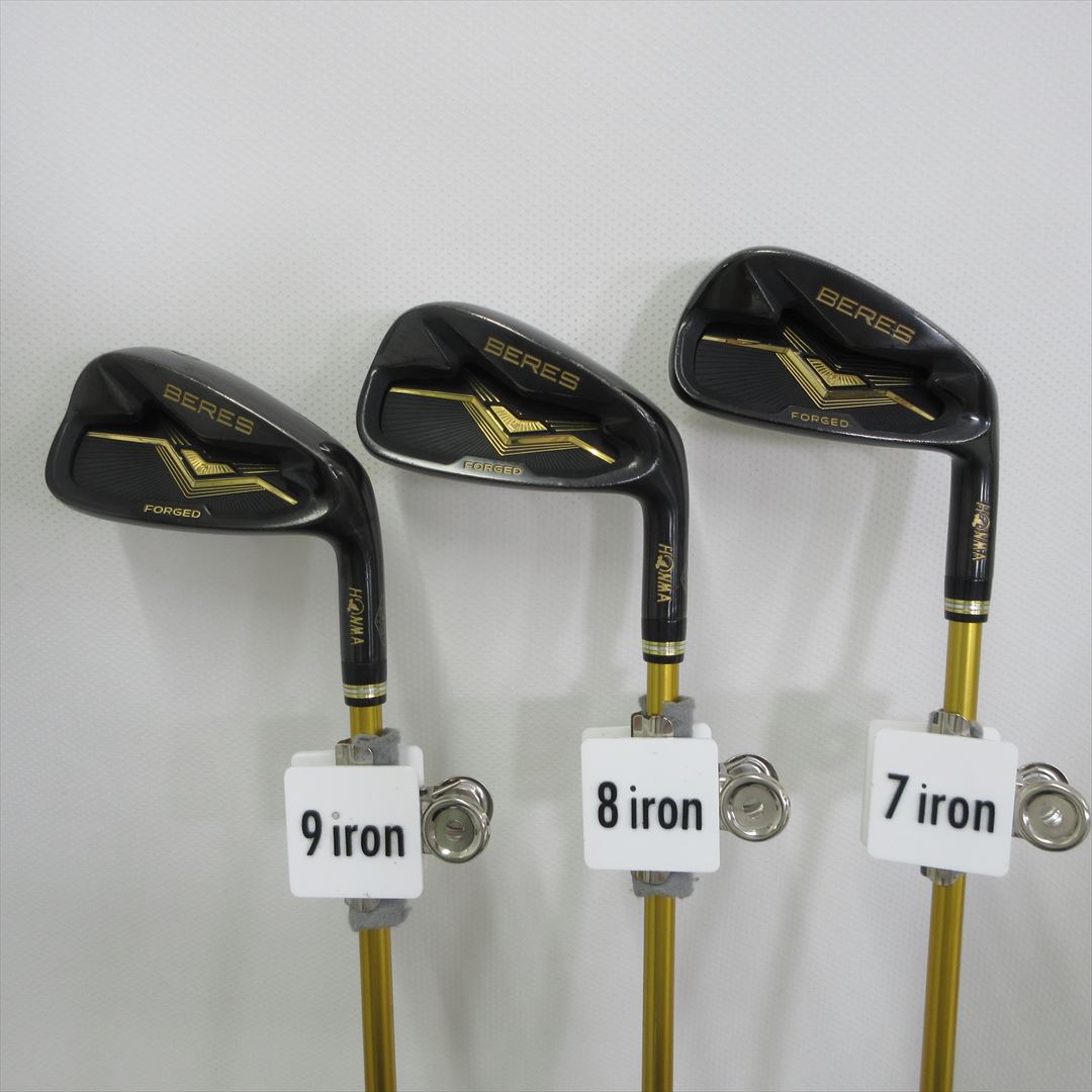 HONMA Iron Set BERES BLACK Regular 3S ARMRQ MX AIZU 5 pieces