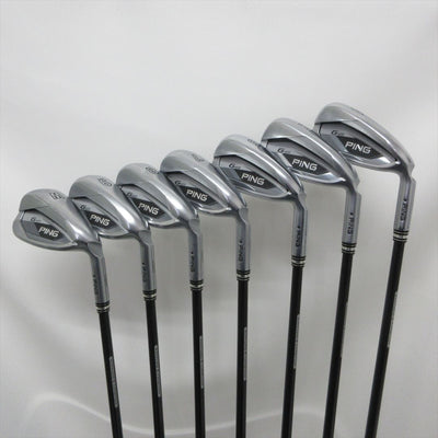 Ping Iron Set G425 Flex-X TOUR AD AD-95 7 pieces Dot Color Black