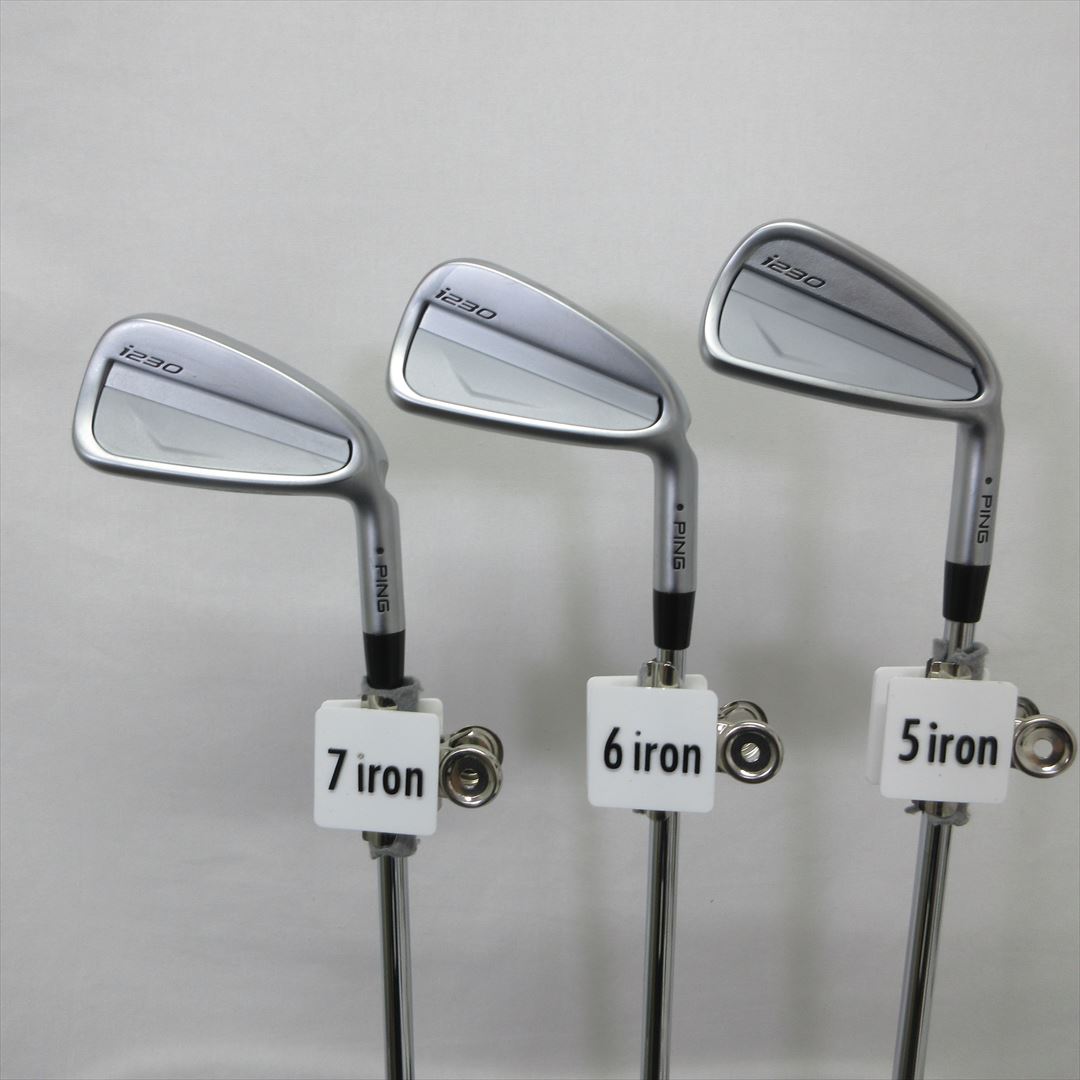Ping Iron Set i230 Stiff Dynamic Gold S200 6 pieces Dot color Black