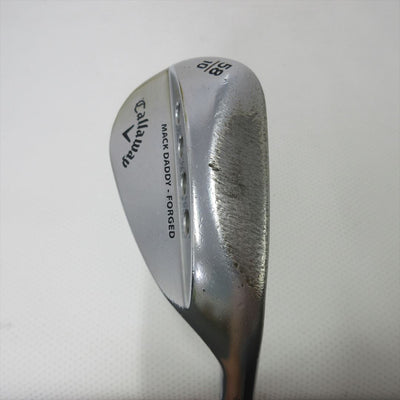 Callaway Wedge MACK DADDY FORGED(2019) Chromium Plated 58° Dynamic Gold S200