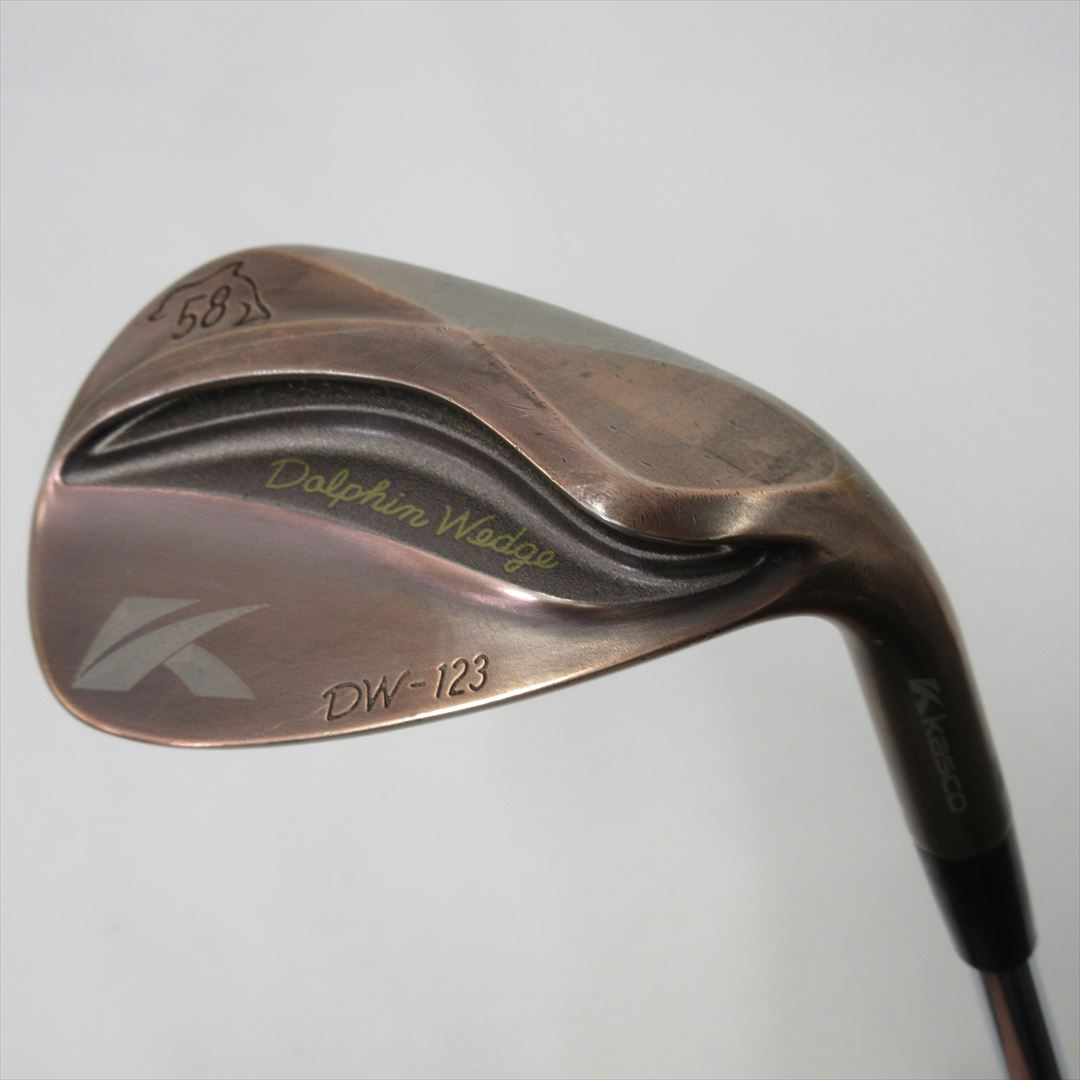 Kasco Wedge Dolphin Wedge DW-123 Copper 58° Dynamic Gold S200