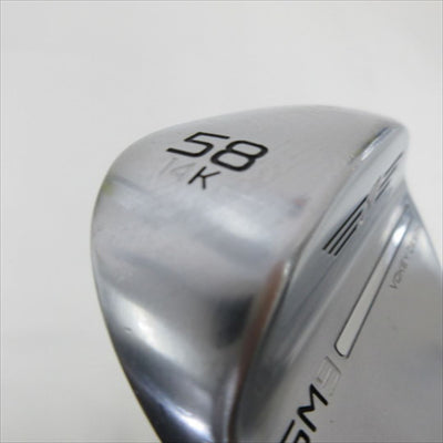 Titleist Wedge VOKEY SPIN MILLED SM9 Tour Chrome 58° Diamana VF 50