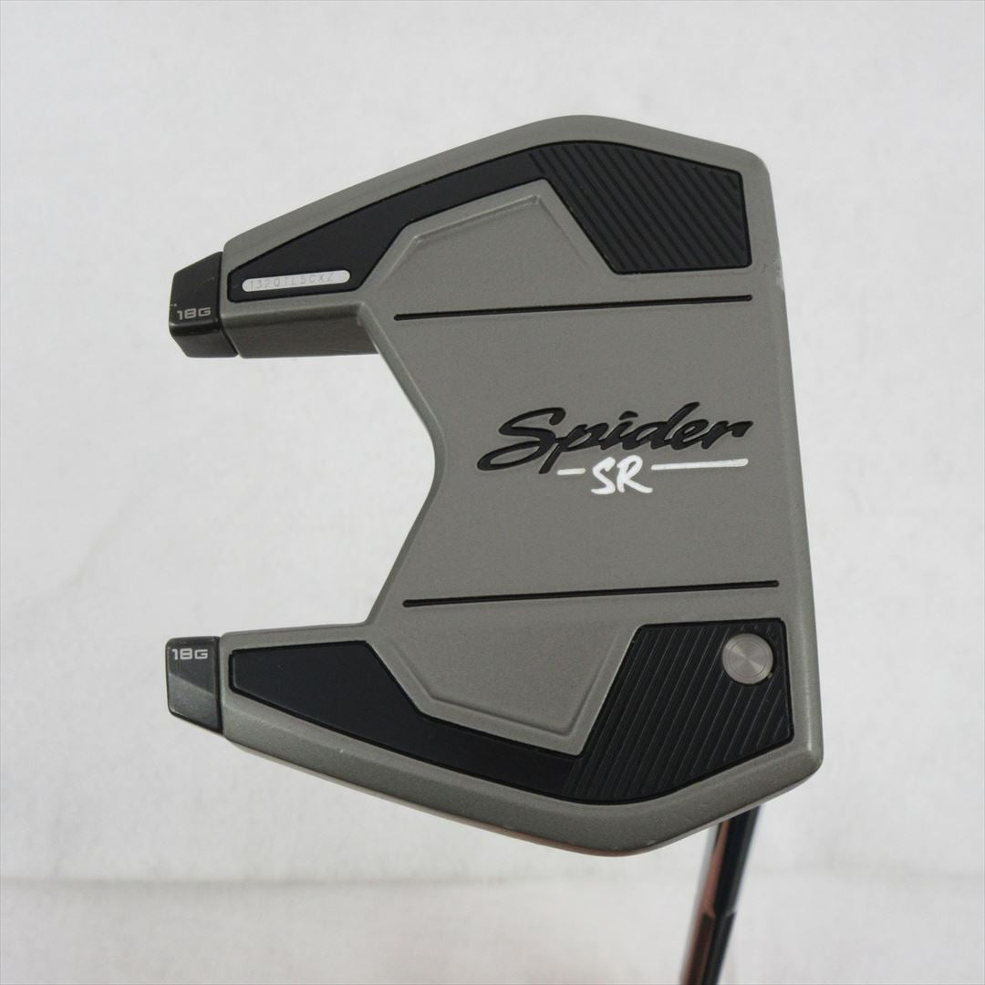 TaylorMade Putter Spider SR PLATINUM/WHITE SingleBend 34 inch ::