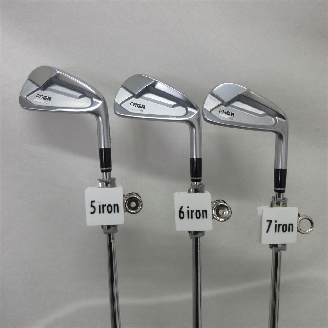 PRGR Iron Set PRGR 01(2023) Flex-X PROJECT X 6 pieces