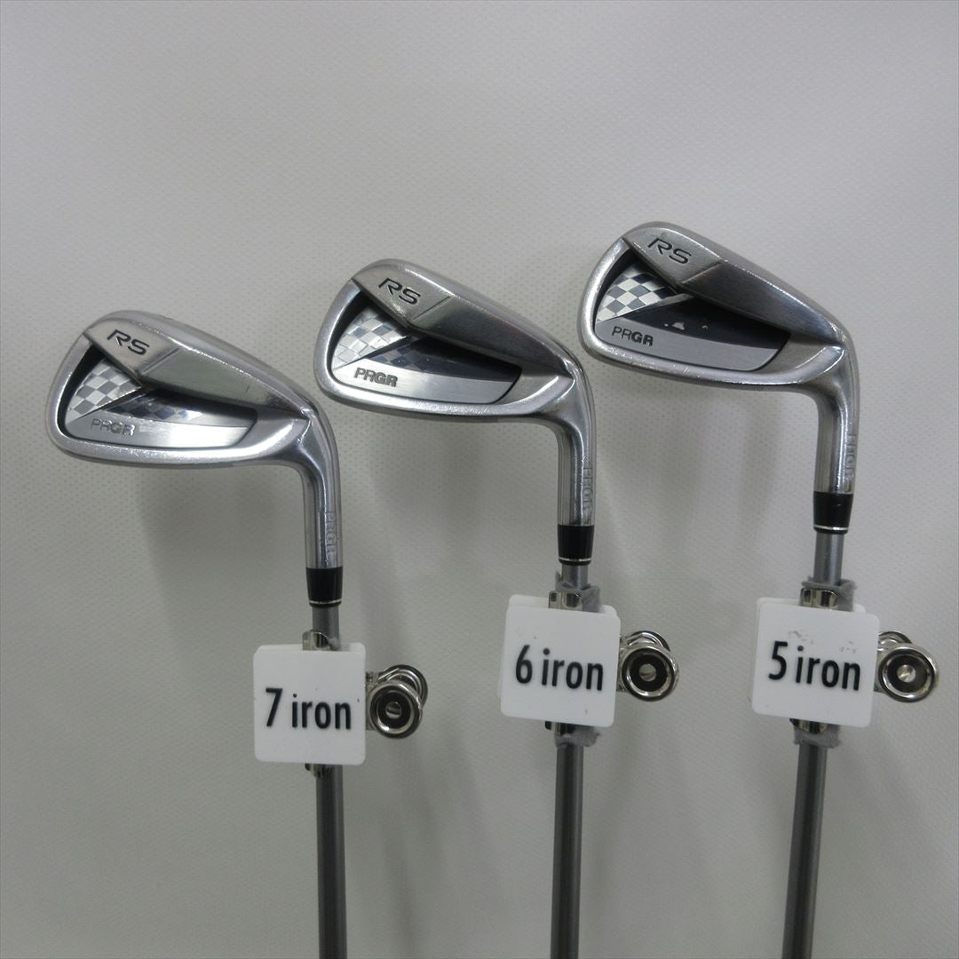 PRGR Iron Set RS Titan Face StiffRegular RS 6 pieces