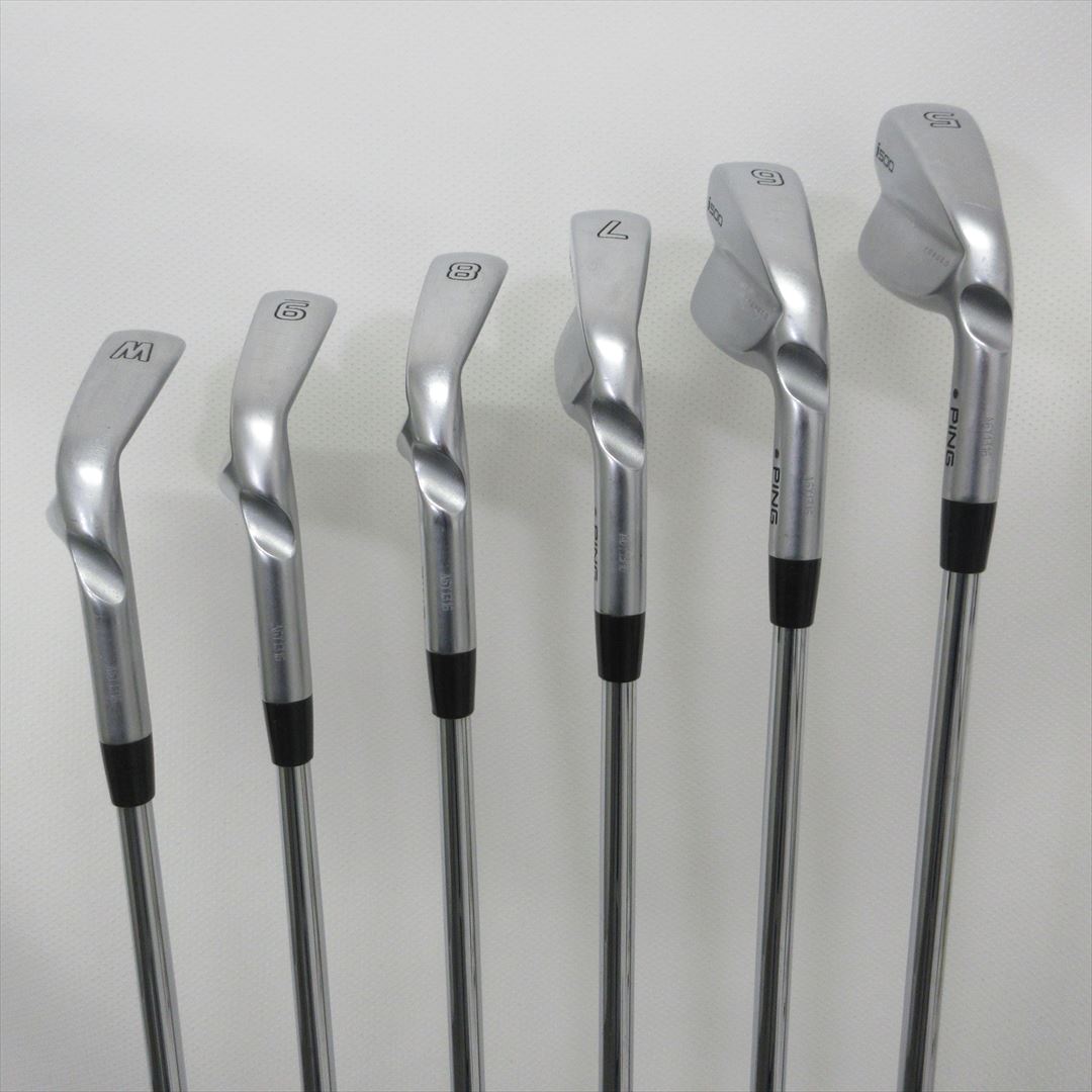 Ping Iron Set i500 Stiff DynamicGold EX TOUR ISSUE S200 6pcs Dot Color Black