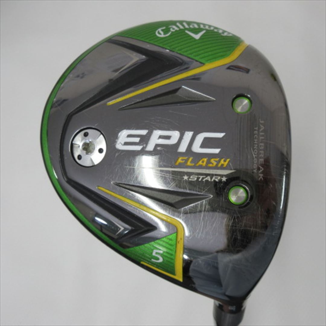 Callaway Fairway EPIC FLASH STAR 5W 18° Stiff Speeder EVOLUTION for CW