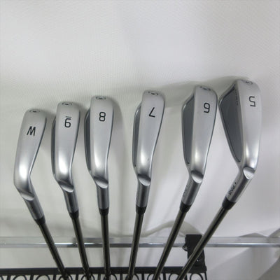 Ping Iron Set i230 Stiff PING TOUR 2.0 CHROME I 6 pieces Dot Color Black