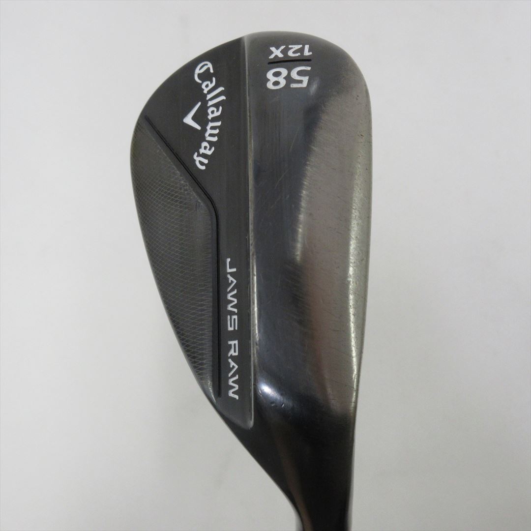 Callaway Wedge JAWS RAW Black 58° Dynamic Gold S200