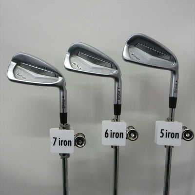 Ping Iron Set Fair Rating i210 Flex-X Dynamic Gold X100 6pieces Dot Color Black