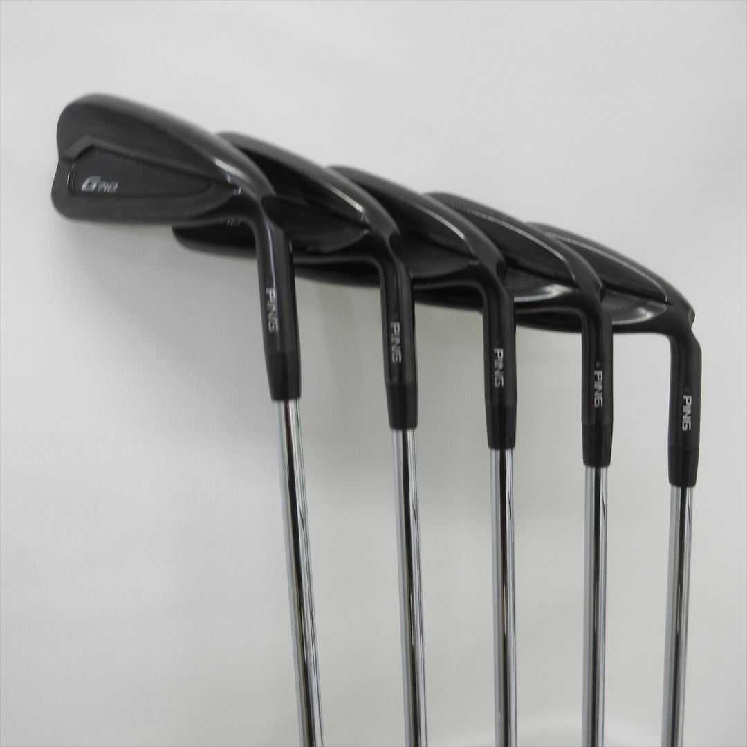 Ping Iron Set G710 Stiff NS PRO ZELOS 7 5 piecess Dot Color Black