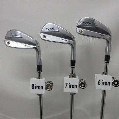 HONMA Iron Set TOUR WORLD TR21X Stiff Dynamic Gold S200 6 pieces