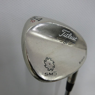 Titleist Wedge VOKEY SPIN MILLED SM5 Gold Nickel 54° NSPRO MODUS3 TOUR120