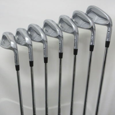 Ping Iron Set i200 Flex-X NS PRO MODUS3 TOUR105 7 pieces Dot Color Black