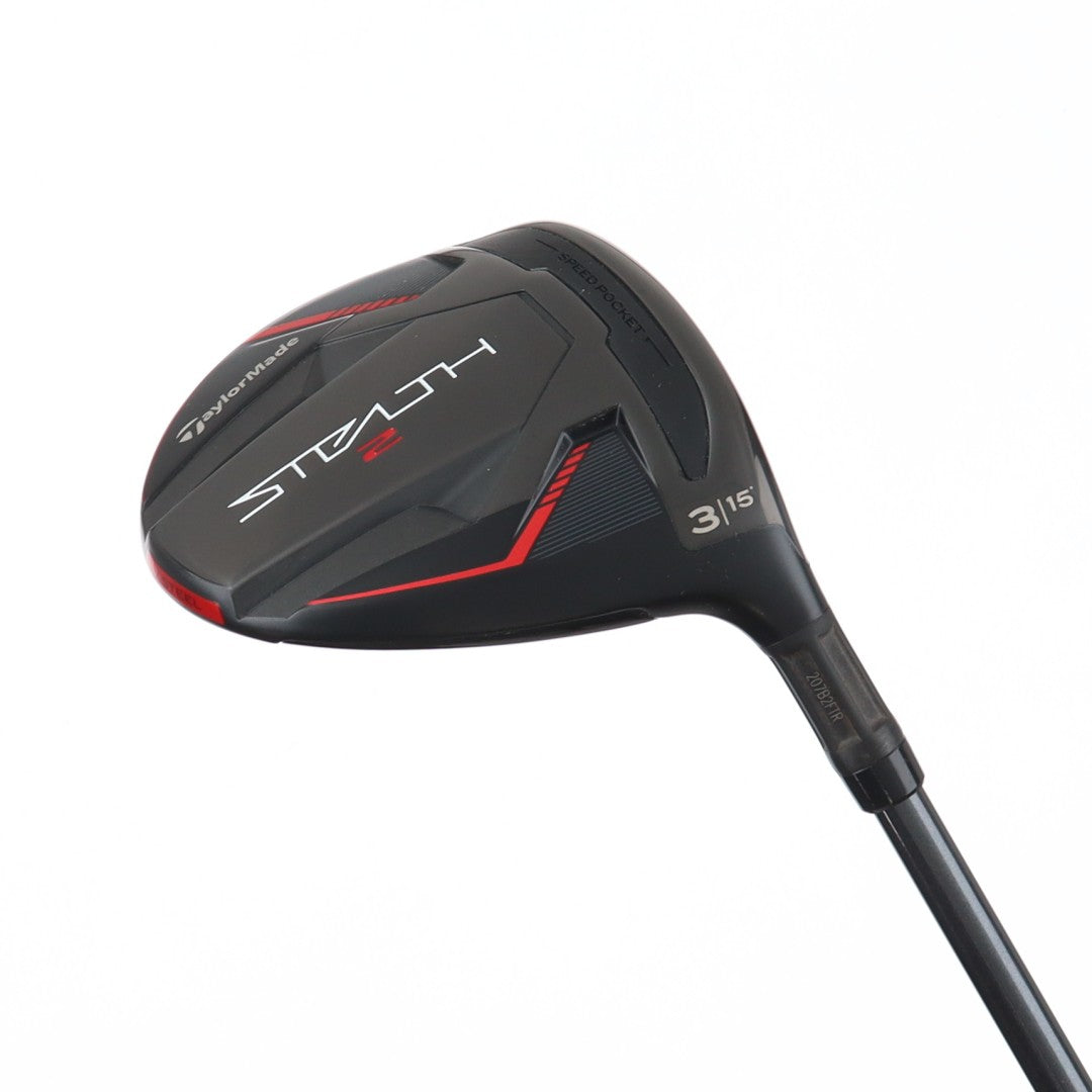 TaylorMade Fairway Open Box STEALTH2 3W 15° Stiff TENSEI RED TM50