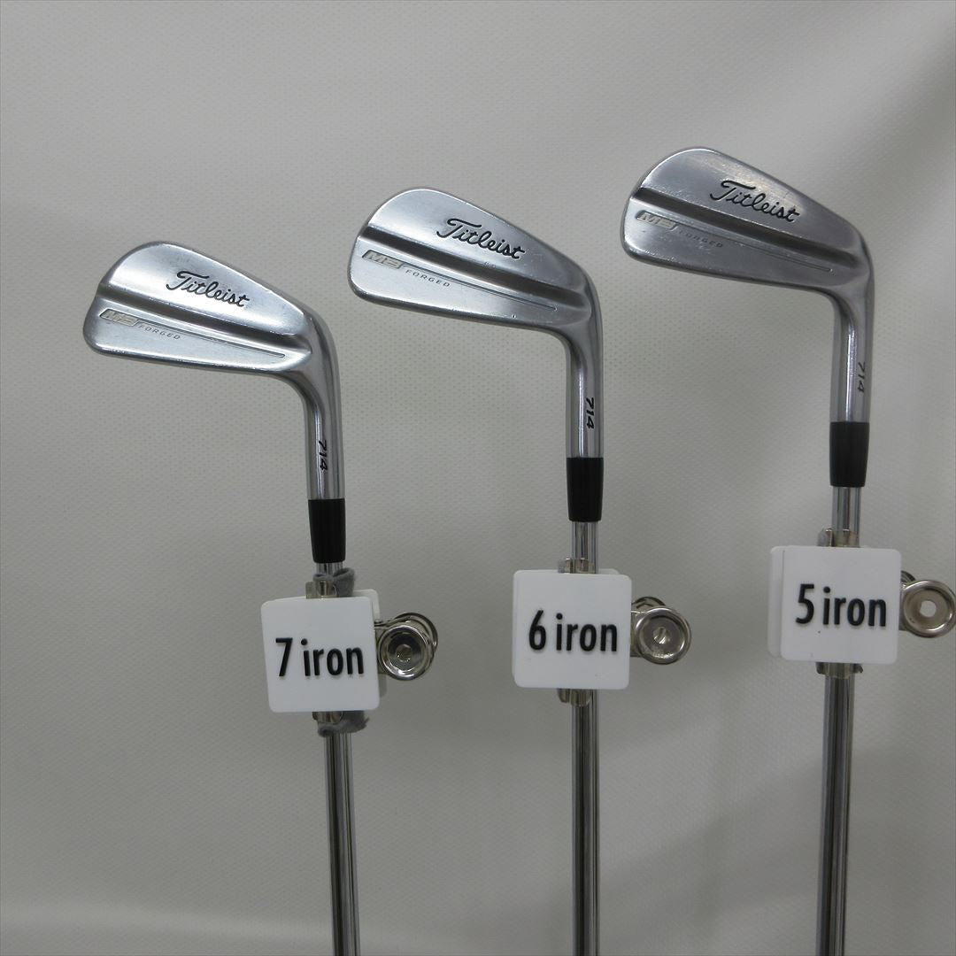 Titleist Iron Set Titleist MB 714 Stiff Dynamic Gold S200 6 pieces