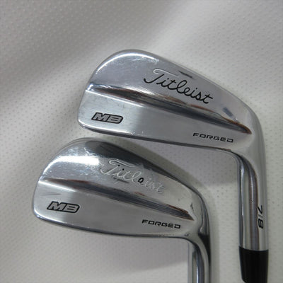 Titleist Iron Set Titleist MB 718 Stiff AMT TOUR WHITE S200 6 pieces