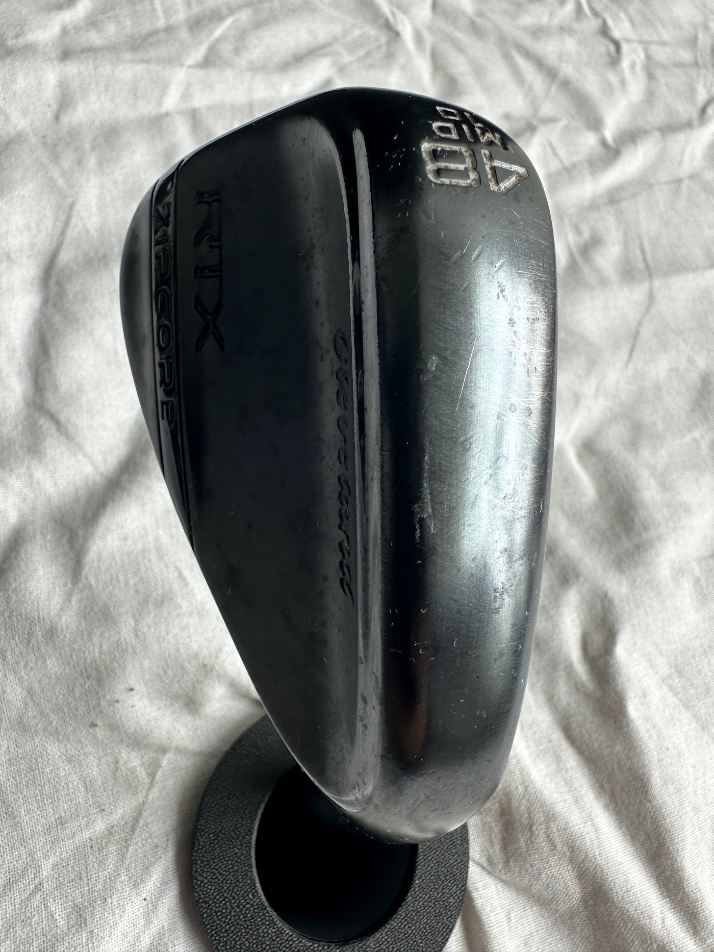 cleveland wedge cleveland rtx zipcore blacksatin 54 dynamic gold tour issue