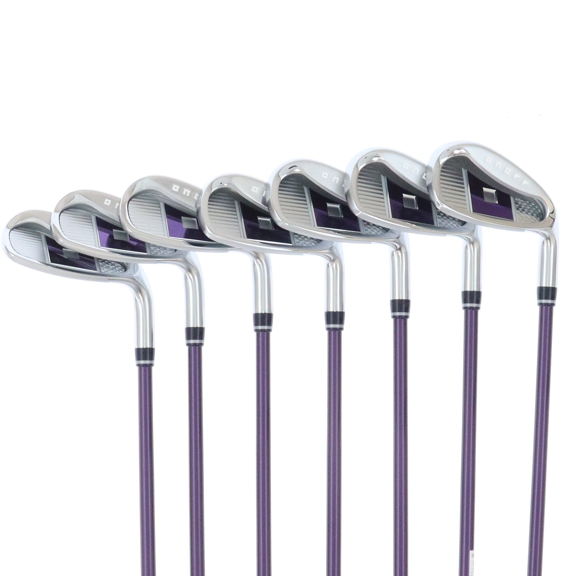 daiwa iron set brand new onoff 2023 ladies smooth kick lp 423i 7 piecespurple