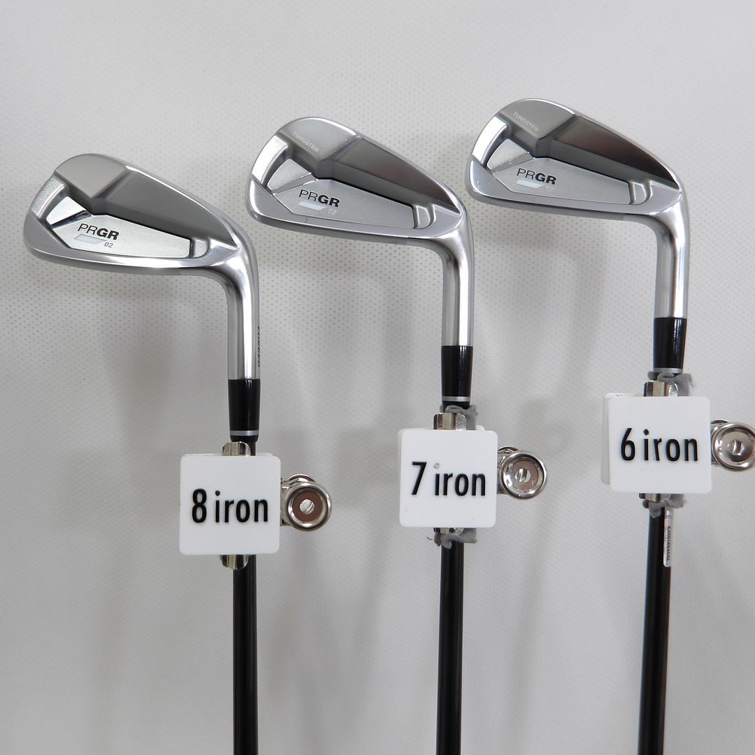 PRGR 02 2023年モデル アイアンセット 5-9 P PRGR Iron Set PRGR 02(2023) StiffRegular Diamana FOR PRGR(2023 IR