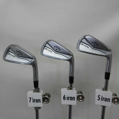 Callaway Iron Set X FORGED(2024) Stiff Dynamic Gold MID 115 S200 6 pieces