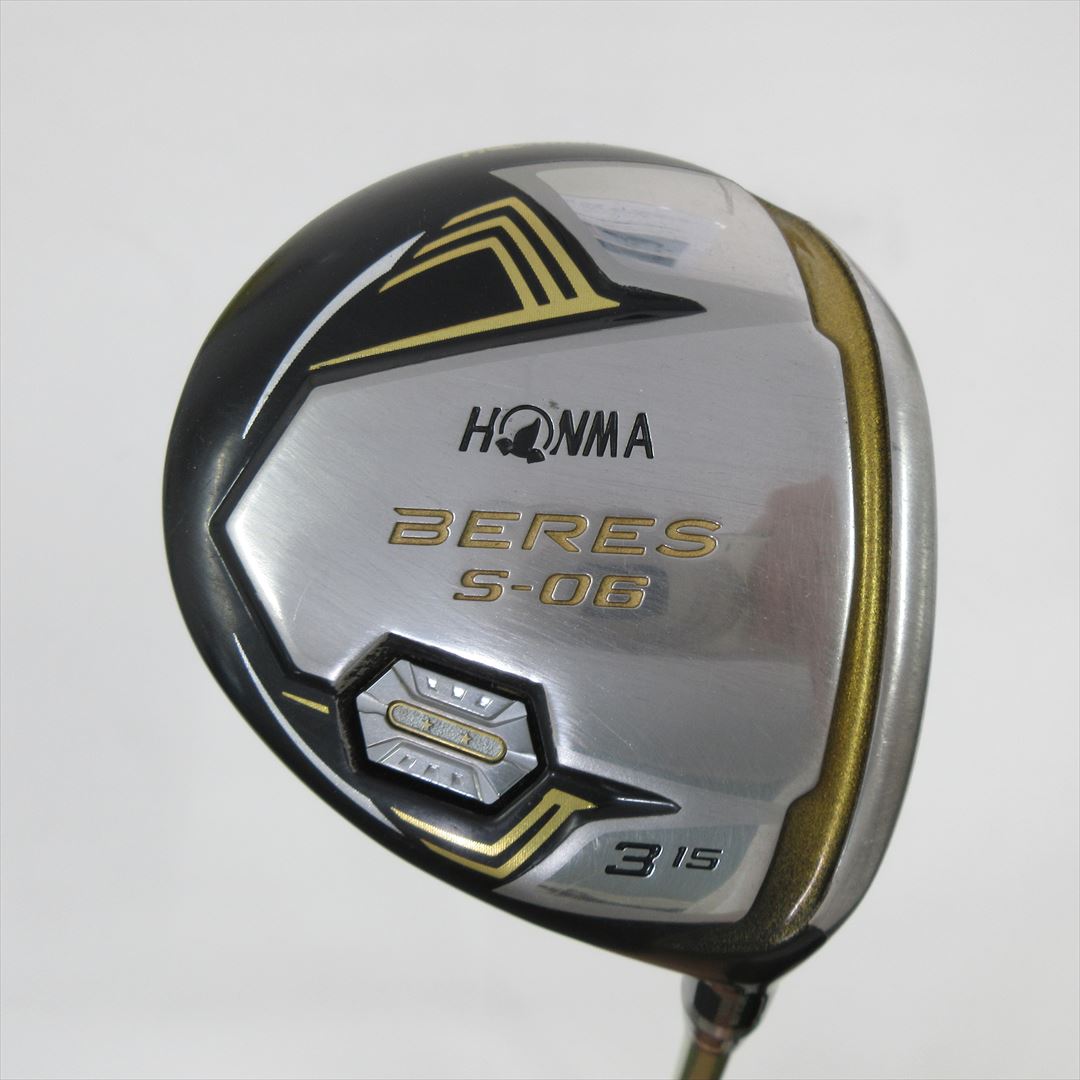 HONMA Fairway BERES S-06 3W 15° StiffRegular 2S ARMRQX 47