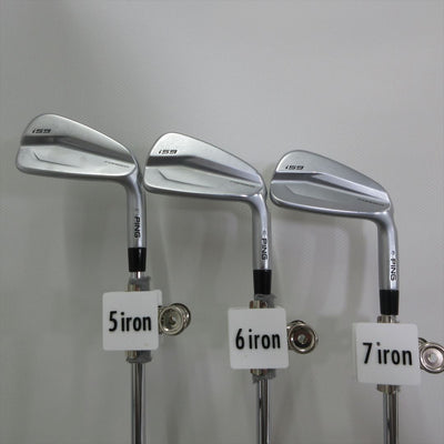 Ping Iron Set i59 Stiff Dynamic Gold EX TOUR ISSUE S200 6 pieces DotColor White