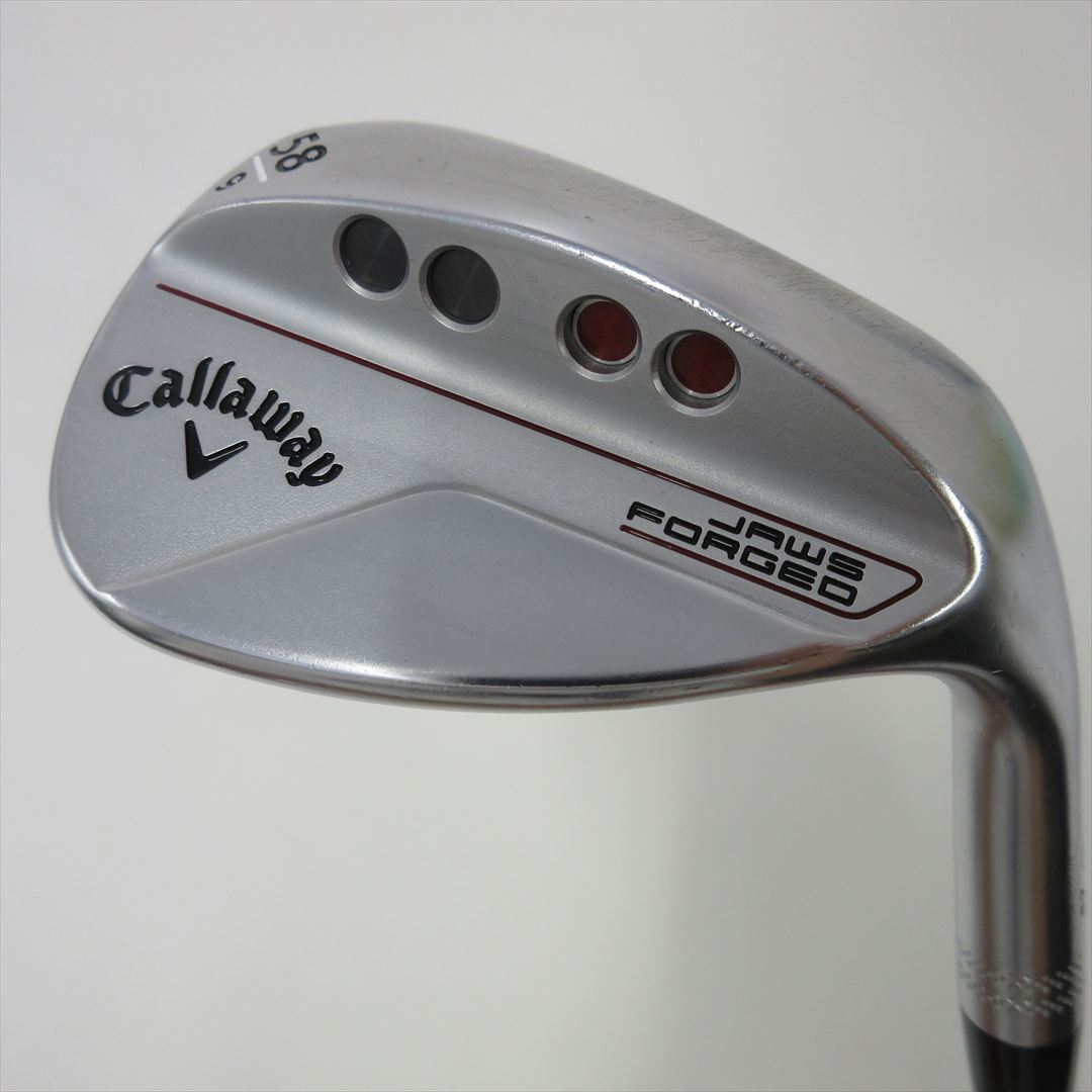 Callaway Wedge JAWS FORGED(2023) CHROM 58° Dynamic Gold S200