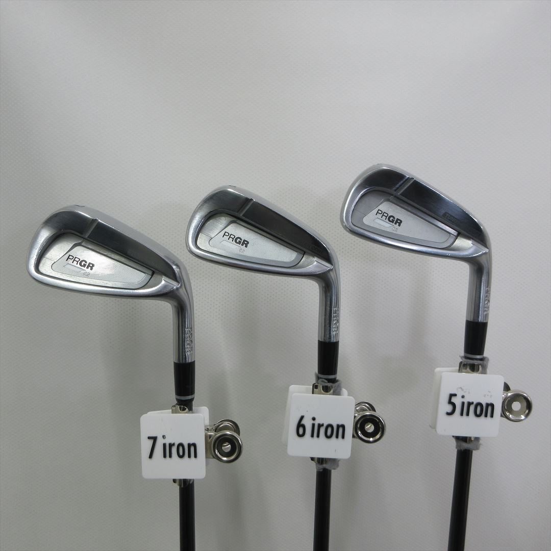 PRGR Iron Set PRGR 02 StiffRegular Diamana FOR PRGR(2020) 6 pieces