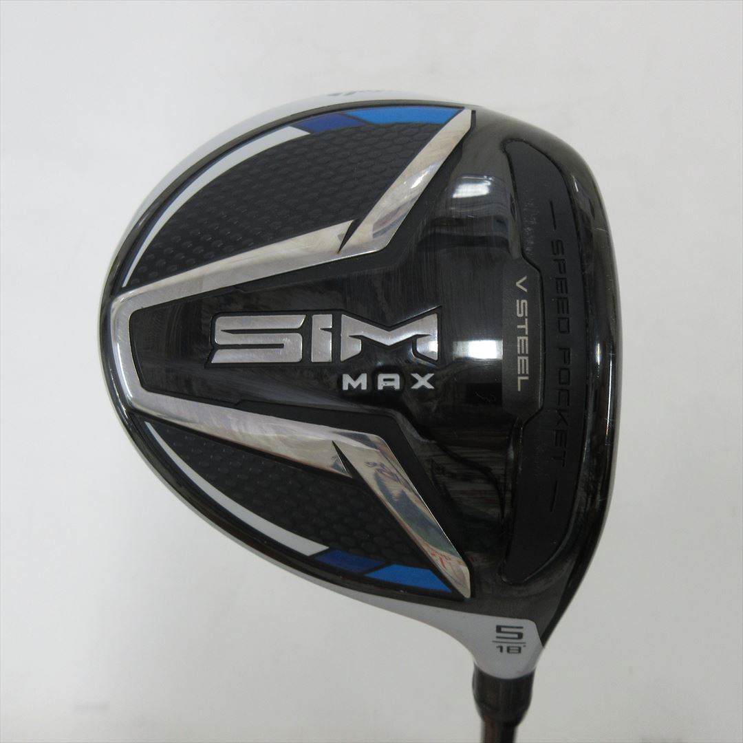 TaylorMade Fairway SIM MAX 5W 18° StiffRegular TENSEI BLUE TM50