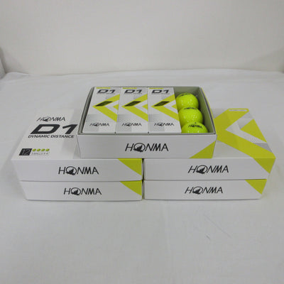 HONMA D1 Ball BT2201 Yellow color 5 dozen