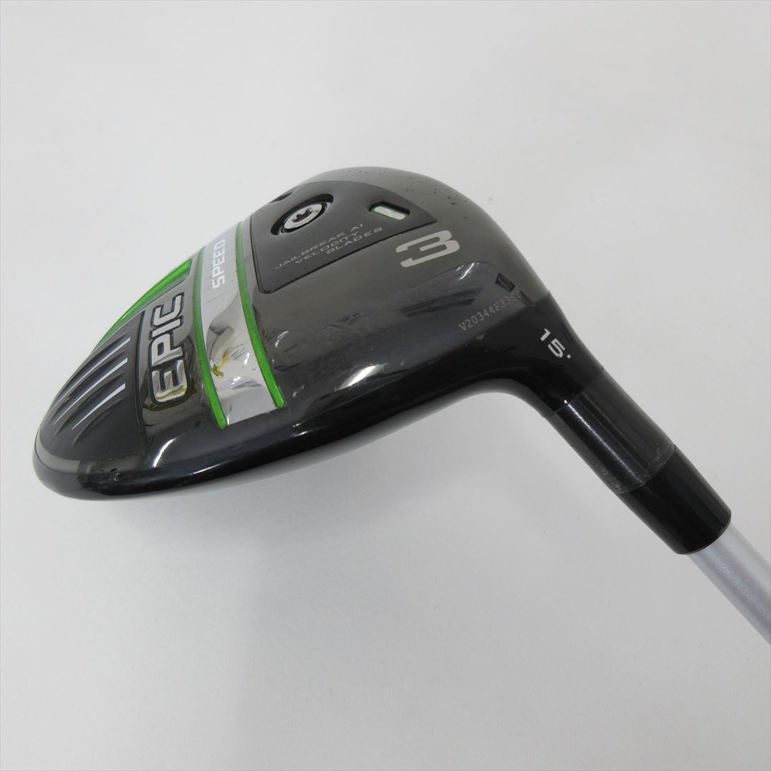 Callaway Fairway EPIC SPEED 3W 15° Stiff Speeder EVOLUTION 7 FW 60