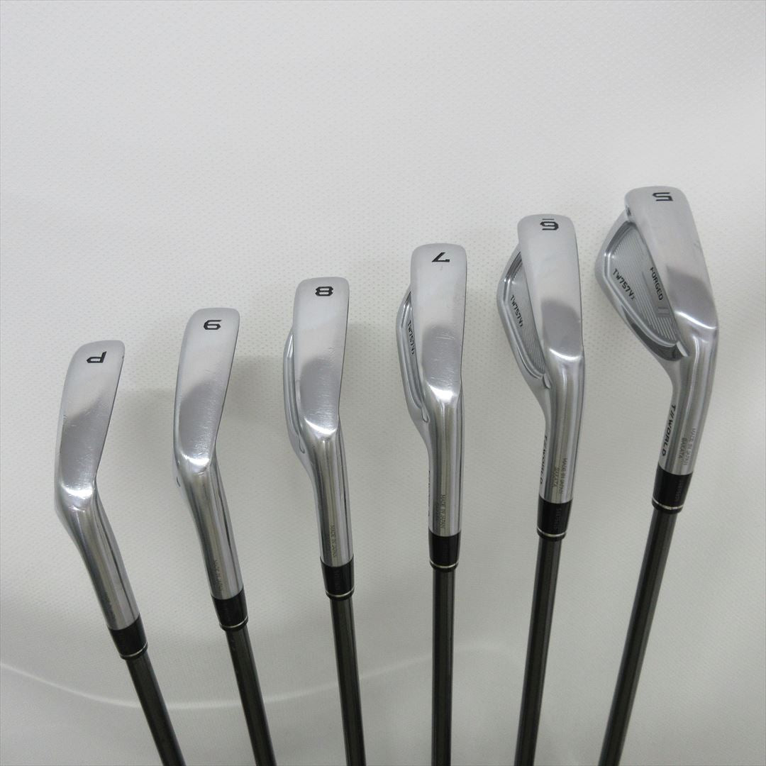 HONMA Iron Set TOUR WORLD TW757Vx Stiff VIZARD IB-WF85 6 pieces