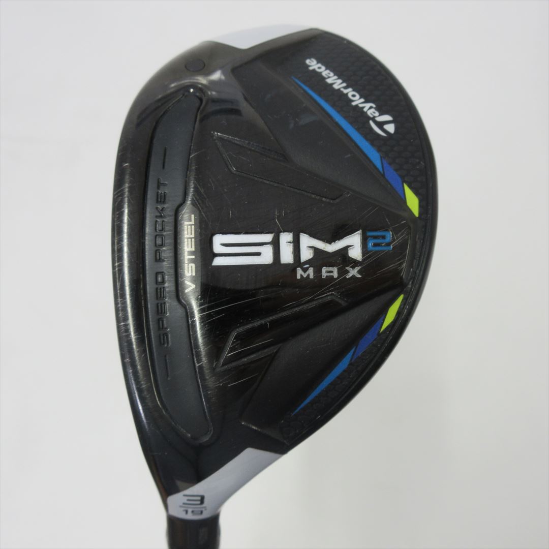 TaylorMade Left-Handed Hybrid SIM2 MAX HY 19° Regular TENSEI BLUE TM60(SIM2)