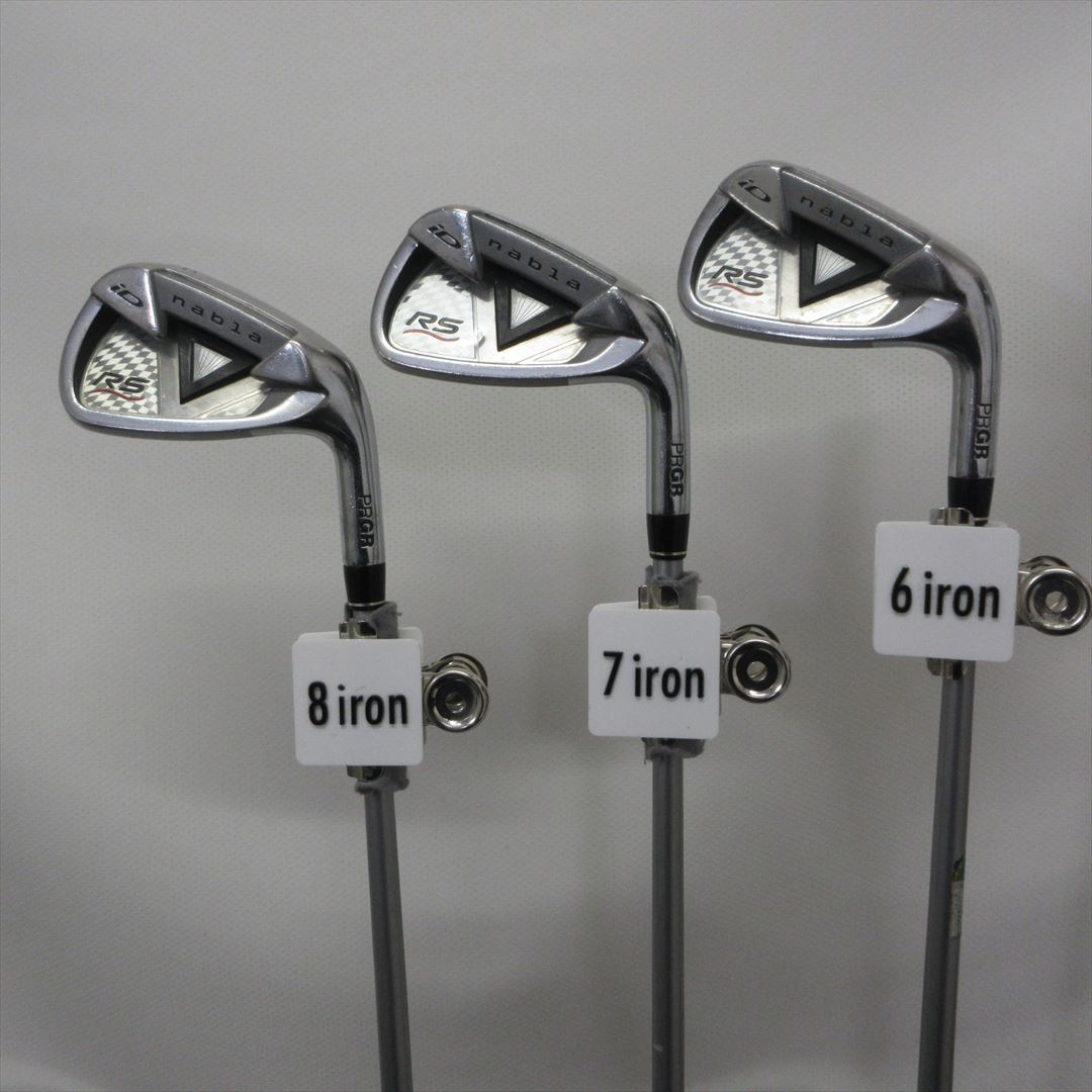 PRGR Iron Set iD nabla RS TITAN FACE StiffRegular iD nabla RS 6 pieces