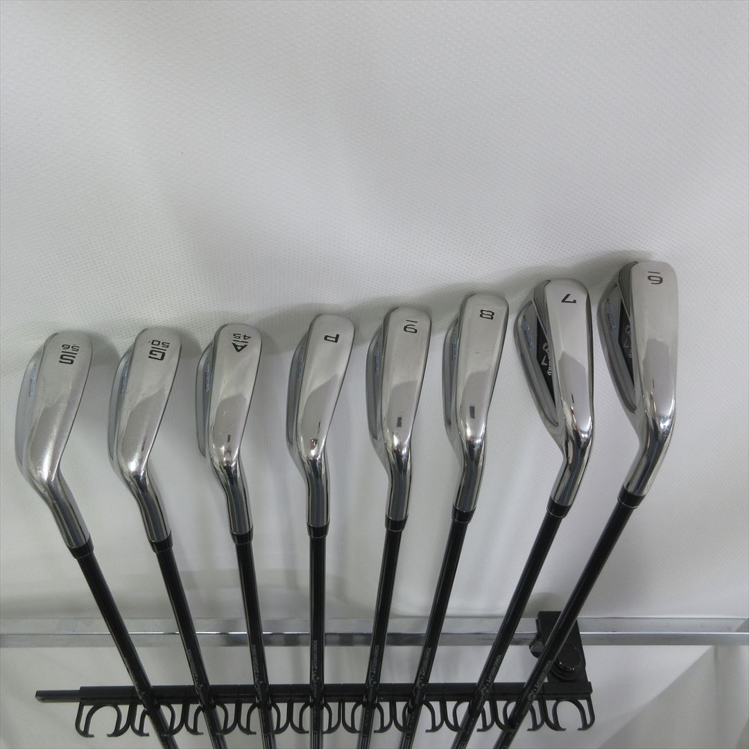 Callaway Iron Set PARADYM Ai SMOKE MAX FAST Regular TENSEI 40 for CW 8 pieces