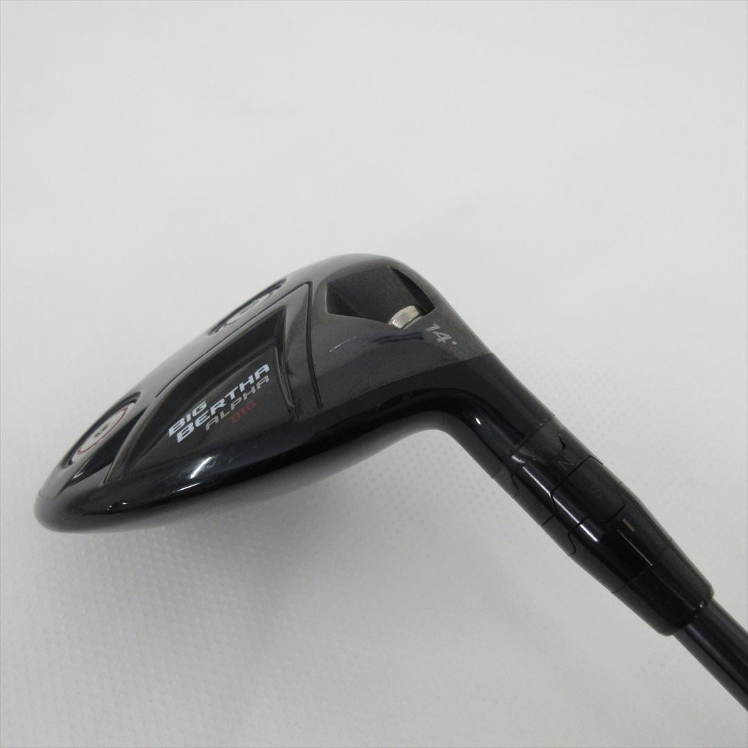 Callaway Fairway BIG BERTHA ALPHA 816 FW 14° Stiff BIG BERTHA(2015)