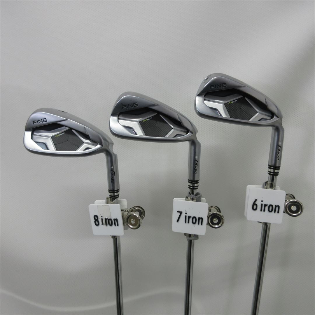 Ping Iron Set G430 Stiff NS PRO 850GH neo 6 pieces Dot Color White