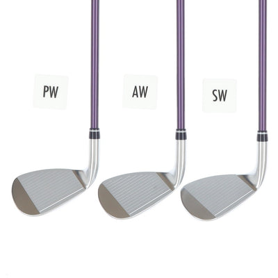 Daiwa Iron Set Open Box ONOFF -2023 Ladies SMOOTH KICK LP-423I(Purple) 7 pieces