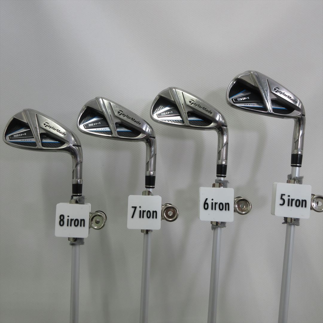 TaylorMade Iron Set SIM MAX Ladies TENSEI BLUE TM40 8 pieces